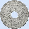10 centimes 1942